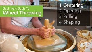 85 Beginners Guide to Wheel Throwing  Ceramics for Beginners [upl. by Lowis843]