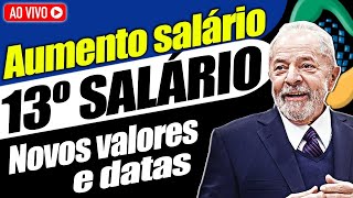 INSS SAIU AGORA MUDANÇA no VALOR do AUMENTO do SALÁRIO MINÍMO  13 salário 2024 [upl. by Lelah937]