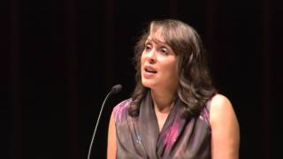 Natasha Trethewey U S poet laureate reads quotElegyquot at Emory University [upl. by Gervase]