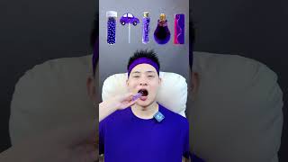 💜🟣🟪Immersive eating of Purple foodmukbang asmr immersive [upl. by Zeret]