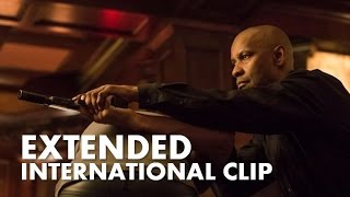 The Equalizer Movie  Extended International Clip [upl. by Galasyn]