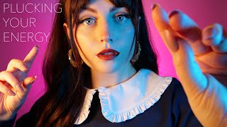 ASMR Plucking Away Your Negative Energy  Close Up Healing Personal Attention [upl. by Rez655]