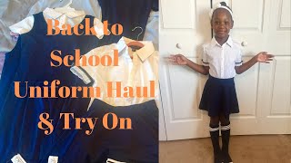 Back to School  Uniform Haul [upl. by Branch]