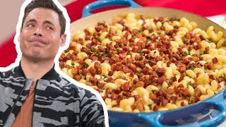 Jeff Mauro Makes Gourmet Mac amp Cheese  The Kitchen  Food Network [upl. by Nylecyoj]