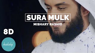 SURAH MULK  Mishary Rashid Alafasy 8D Qirath [upl. by Ardnait]