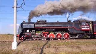 Паровозы на ЭКСПО1520  Steam locomotives on EXPO1520 [upl. by Ttayh20]