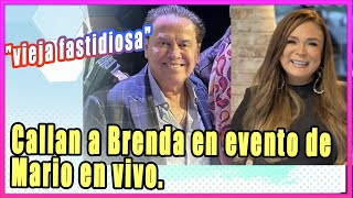 Callan a Brenda Bezares en evento de Mario Bezares en vivo quotvieja fastidiosaquot [upl. by Streetman]