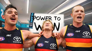 Adelaide Crows Sing the Port Power Theme Song [upl. by Ithsav64]