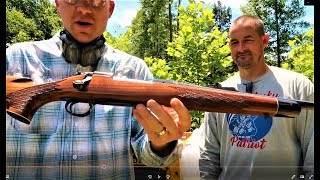 Remington 700 BDL iron sights  with The Kentucky Patriot [upl. by O'Malley]