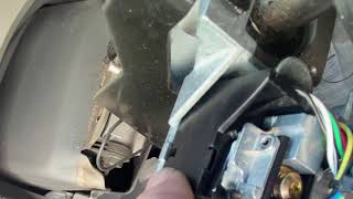 Replacing a turn signal switch on 2016 Mack Pinnacle [upl. by Dagna509]