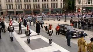 Diamond Jubilee  National Service of Thanksgiving St Pauls Cathedral  Part 1 of 2 [upl. by Leugimesoj]