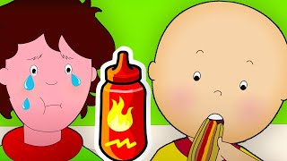 Hot Sauce  Caillou  Cartoons For Kids  WildBrain Kids [upl. by Obie]