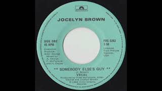 Jocelyn Brown  Somebody Elses Guy Instrumental with Backing Vocals Special Edition [upl. by Ecinue]