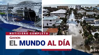 🔴 Noticias del 10 de octubre 13 FALLECIDOS TRAS EL PASO DE MILTON EN FLORIDA  Noticiero completo [upl. by Shaper]