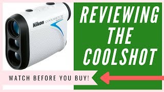 Nikon Coolshot 20 Laser Rangefinder Review  An HONEST Review [upl. by Dyun]