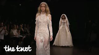 Sexy Wedding Dress Trend Round Up  Bridal Fashion Week  The Knot [upl. by Akahs474]