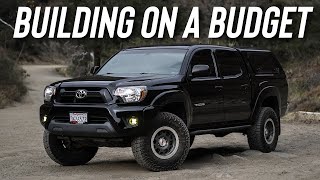 2nd Gen Tacoma Overland Build  Built On A Budget [upl. by Airaet]