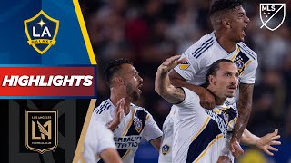 LA Galaxy 32 LAFC  Zlatan Hat Trick amp Vela Scores  HIGHLIGHTS [upl. by Giorgia119]