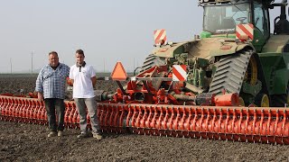 Testimonial  The largest foldable power harrows  HR 8040 R  KUHN [upl. by Chloras]