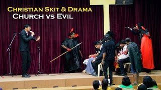 Christian Skit amp Drama  Church vs Evil [upl. by Pentheam]