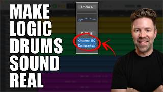 REAL sounding LOGIC DRUMS with just TWO plugins [upl. by Brenn]