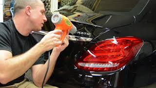 How To Remove Car Emblems On The Mercedes [upl. by Tiphany931]