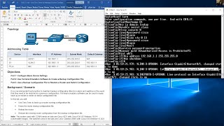 10611 Lab  Use Tera Term to Manage Router Configuration Files [upl. by Dnomhcir]