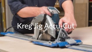 Kreg AccuCut circular saw guide [upl. by Nivk]