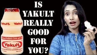 Yakult Probiotic Drink  Pros amp Cons  SahiJeeth [upl. by Saffian]