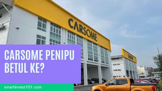 Carsome Penipu Betul Ke [upl. by Yarised]