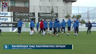 Karabükspor maçı hazırlıklarımız sürüyor [upl. by Ilagam]