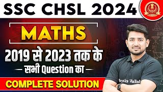 SSC CHSL 2024  SSC CHSL Maths PYQ  SSC CHSL Previous Year Question Paper  Maths By Ravinder Sir [upl. by Mahmud]