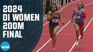 Womens 200m  2024 NCAA indoor track and field championships [upl. by Bianchi742]