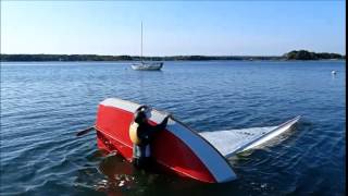 Capsize and Recovery without using a daggerboard [upl. by Enedan]