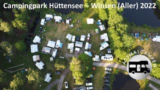 Campingpark Hüttensee  Winsen Aller 2022 [upl. by Nnaytsirk]