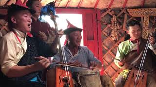 Mongolian folk music band [upl. by Asyl]