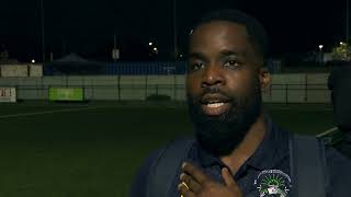 Tosin Post match interview HB FC V BR FA CUP [upl. by Ettezyl64]