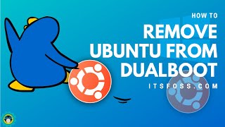 How to Remove Ubuntu or Other Linux from Dual Boot Safely and Easily [upl. by Aicitan331]