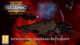 Battlefleet Gothic Armada 2  Druhkari Battleships [upl. by Vincenta154]