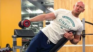 Incline SideLying Lateral Raise [upl. by Matthaeus]