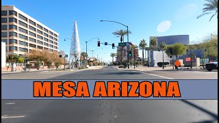 MESA AZ  Driving through the streets of Mesa an evolving city [upl. by Samaria]