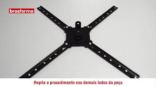 Suporte para TV BiArticulado Brasforma de 10 a 55  SBRP1030 [upl. by Ogires]