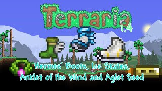 Terraria 14 Frostspark Boots Seed No longer works [upl. by Fern]