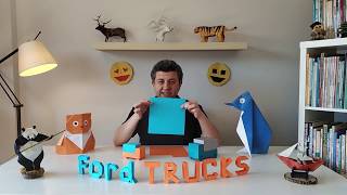 Kamyon Origami  Ford Trucks [upl. by Demaggio]