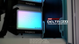 TFORCE DELTA MAX WHITE RGB SSD  TEAMGROUP [upl. by Amehsyt]