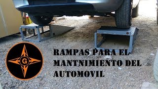 Como hacer las mejores rampas caseras para subir tu coche DIY [upl. by Eniamat]