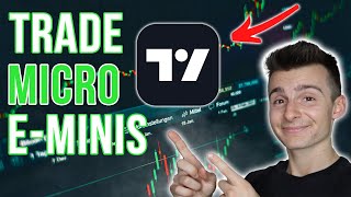 How To Trade Micro EMini Futures On TradingView [upl. by Narcissus761]