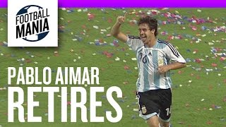 Pablo Aimar Retires From Football  Argentina Goals amp Highlights [upl. by Khano]