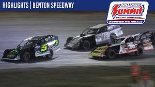 DIRTcar Summit Modified Nationals  Benton Speedway  June 29 2023  HIGHLIGHTS [upl. by Asiluy]