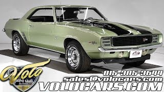 1969 Chevrolet Camaro Z28 RS for sale at Volo Auto Museum V18874 [upl. by Mumford148]